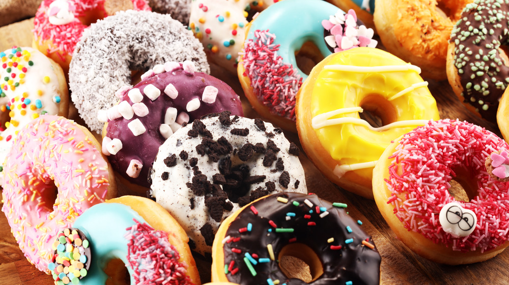 pile of donuts