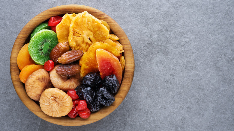 fruit salad in a bowl