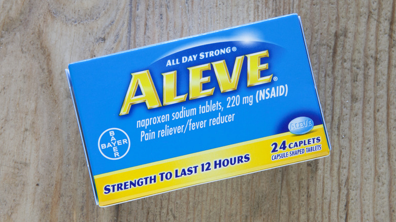box of aleve caplets