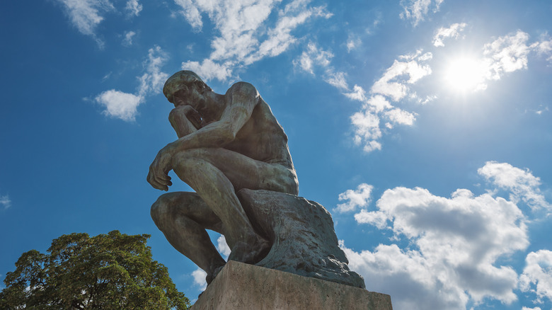 Rodin's The Thinker sculpture