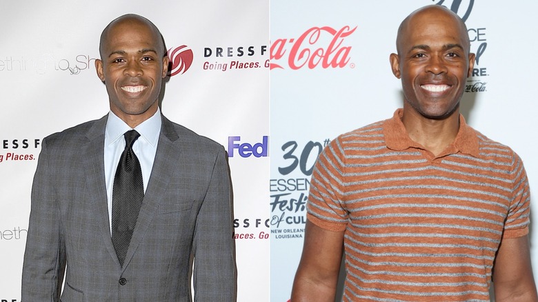 Side-by-side photos of Dr. Ian Smith smiling