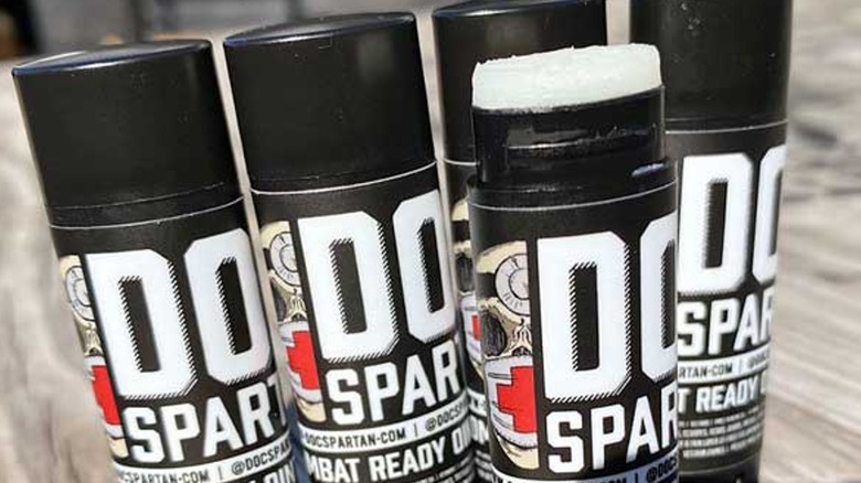 Tubes of Doc Spartan ointment