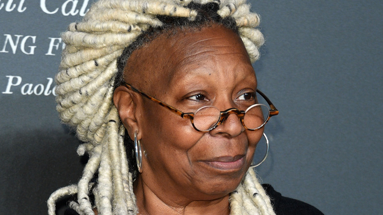 Close up of Whoopi Goldberg