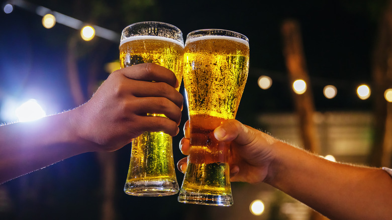 Cheers with beers
