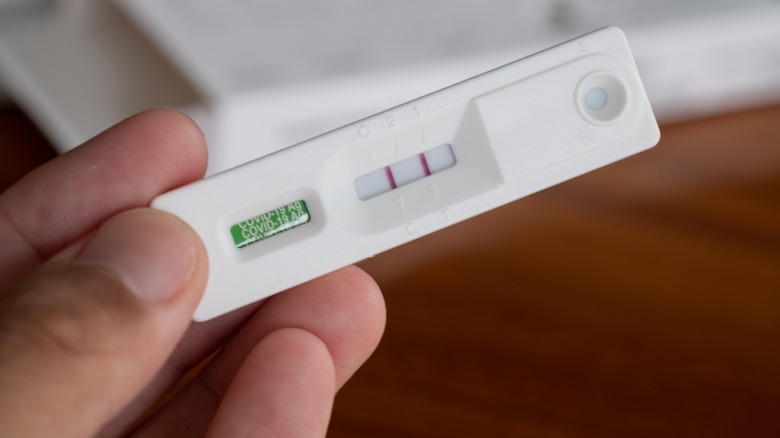 positive result covid-19 test