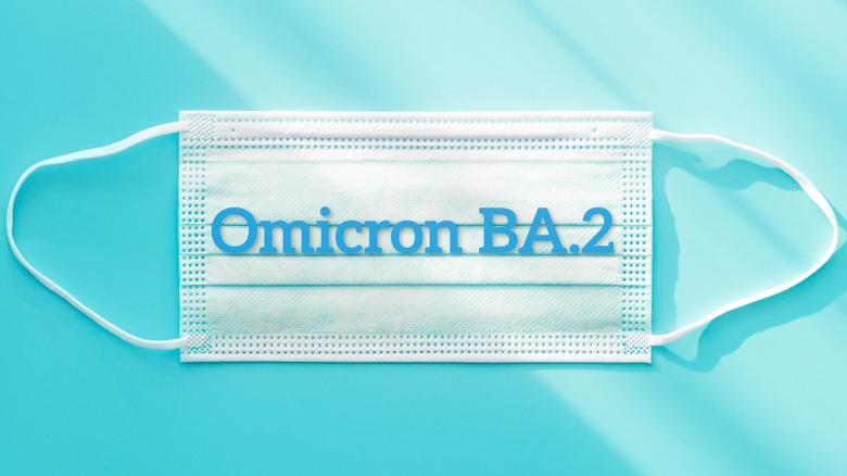 COVID-19 Omicron BA.2 subvariant concept