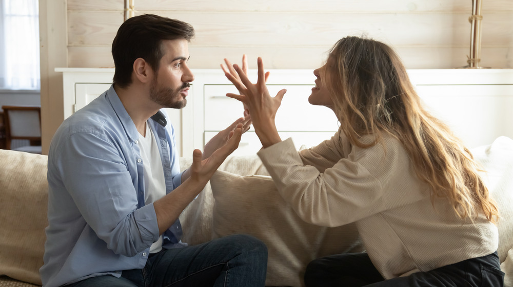 couple arguing