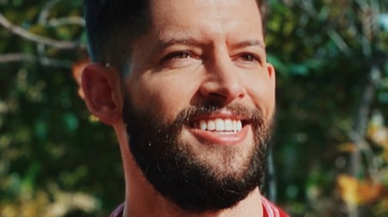 Hunter March smiling