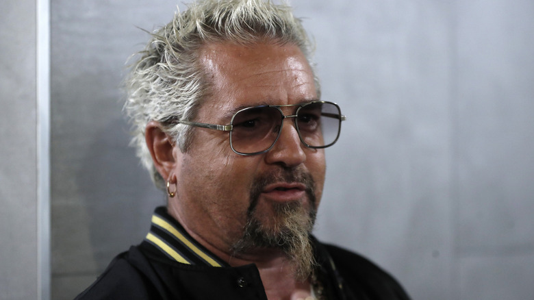 Guy Fieri at a publicity event