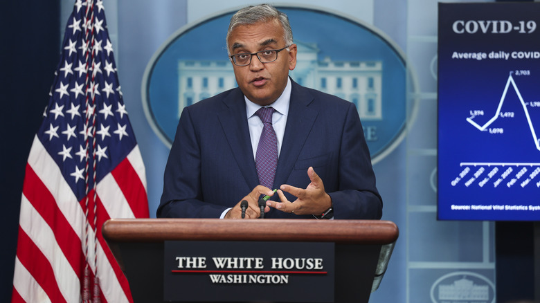 Dr. Ashish Jha at White House briefing