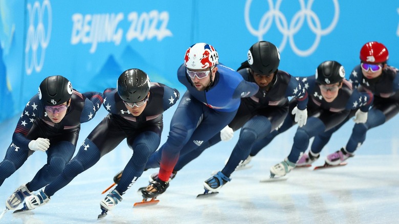 Team USA Olympic skaters Beijing