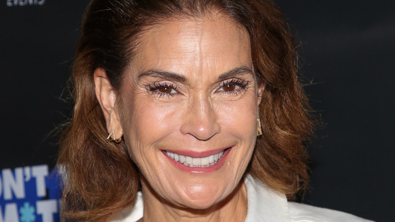 Teri Hatcher smiling at the camera