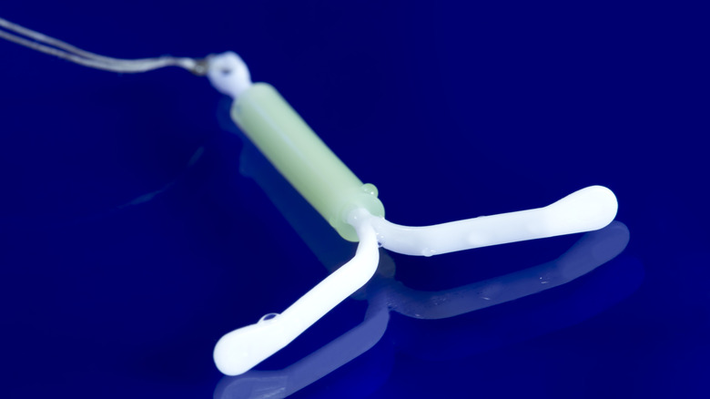 IUD device close-up