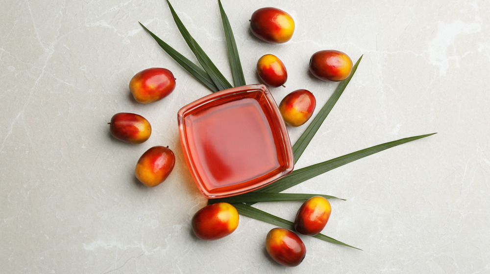 palm nuts and palm oil