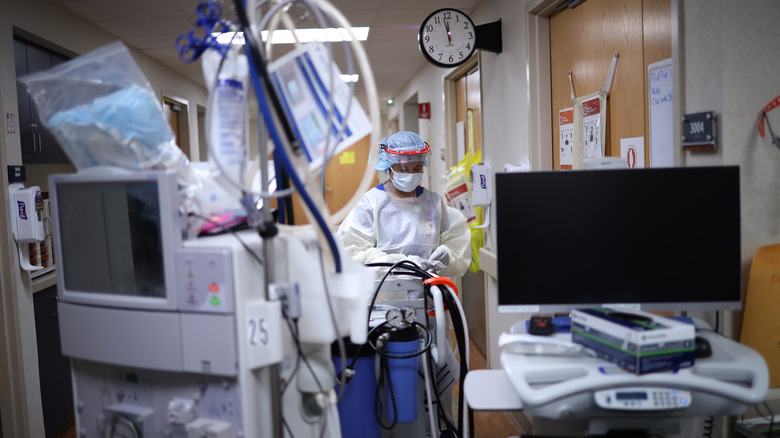 A dialysis machine