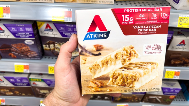 Box of Atkins bars