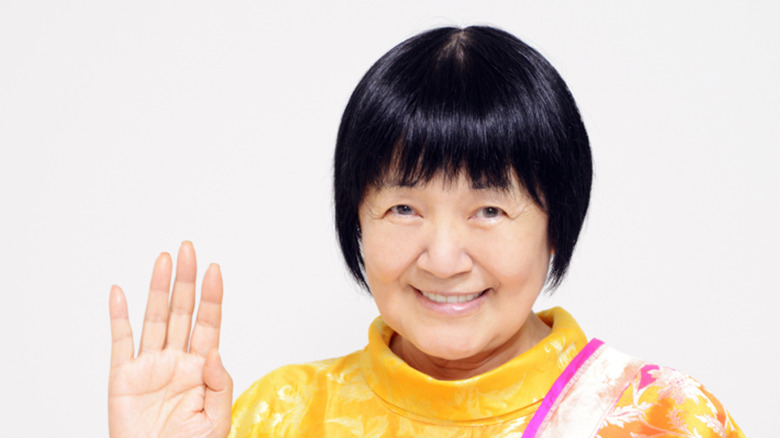 Yogmata Keiko Aikawa smiling