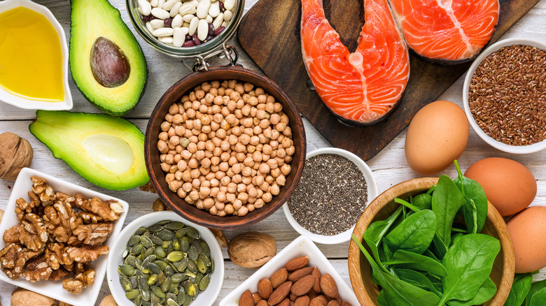 a group of foods rich in omega-3 fatty acids 