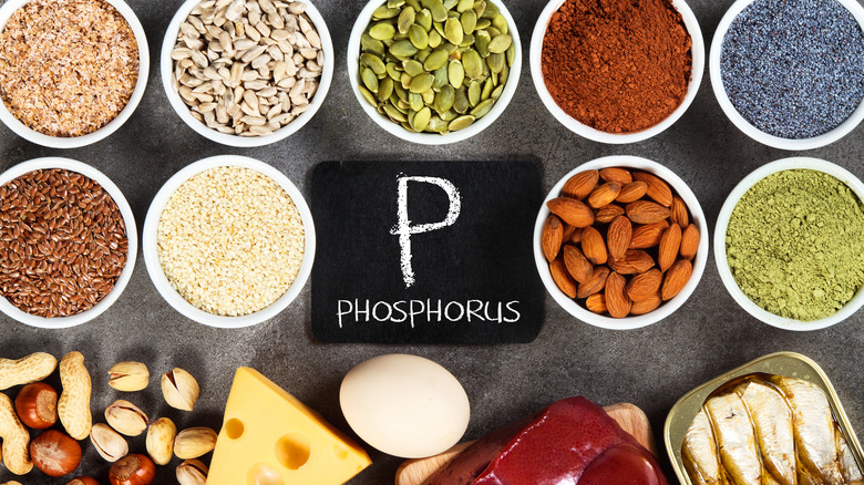 Food sources of phosphorus